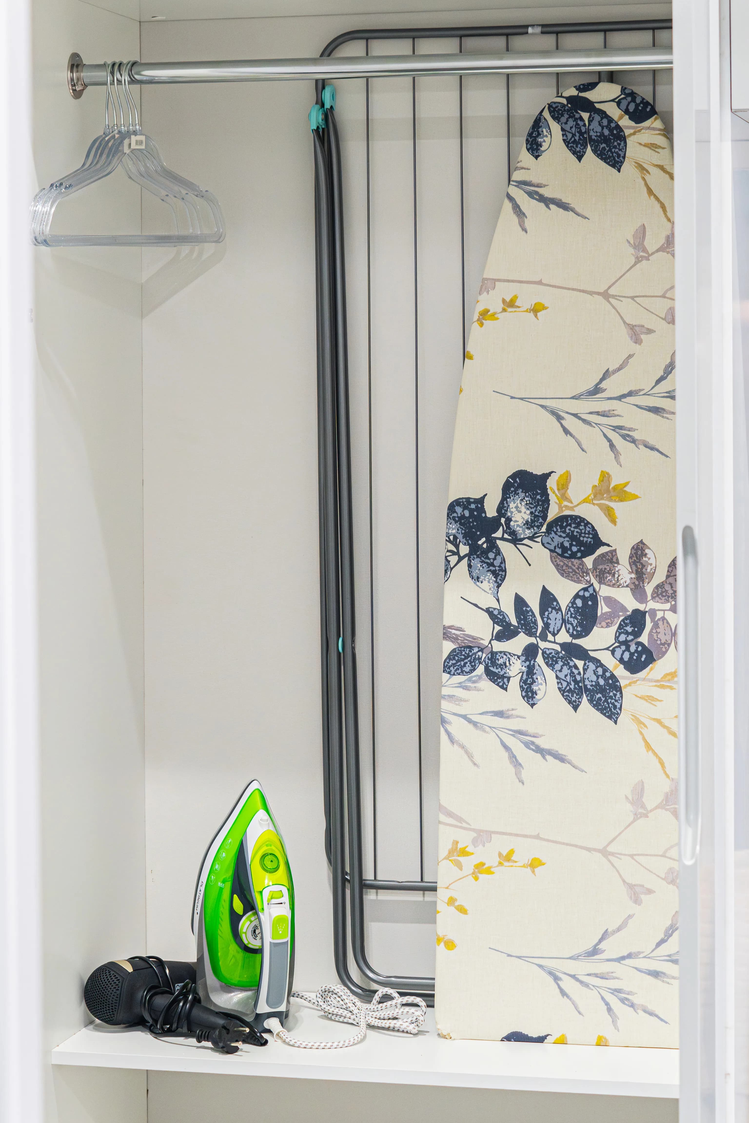 Washing machine, iron